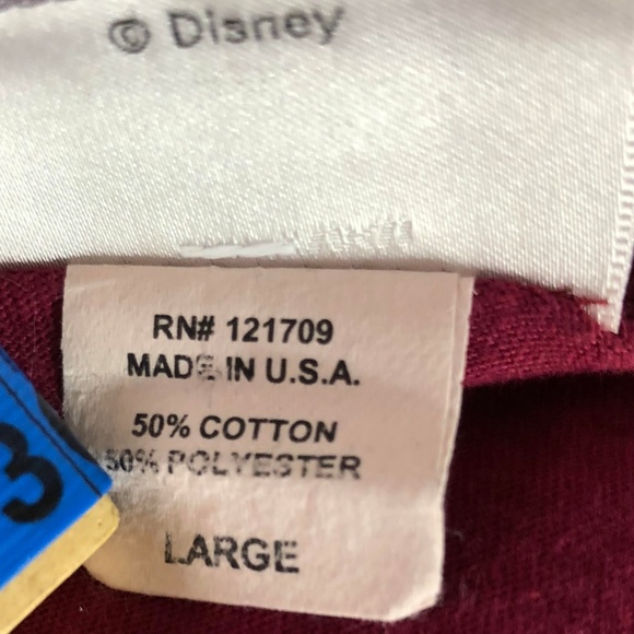 Walt Disney World Kids Slim Fit Cap Sleeve Tee L - Picture 8 of 8